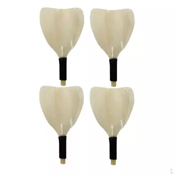 Набор из 4 шт., парикмахерский лак для волос, профессиональный, многоразовый (желтый)