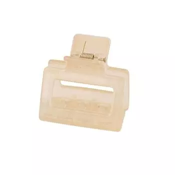 Набор из 4 шт. Пластиковая заколка для волос, маленький размер, прозрачный цвет, квадратная заколка для волос, зажимы-акулы, аксессуары для волос для девочек и женщин