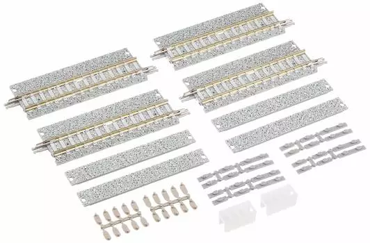 Набор из 4 шт. рельсов для ПК TOMIX N Gauge Wide PC Rail F 1764 Железнодорожные принадлежности для моделей S70-WP
