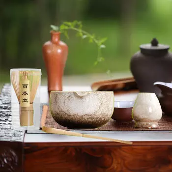 Набор из 4 венчиков для чая матча, элегантные, традиционные японские принадлежности для приготовления чая, церемония