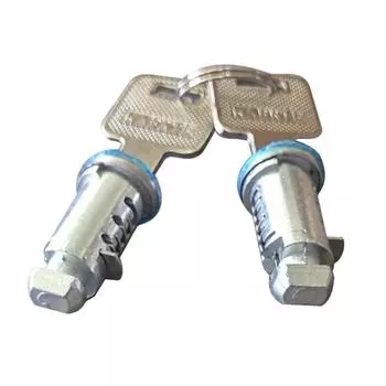 Набор из 4 замков для багажников на крышу и 4 ключей, подходит для багажников на крышу Thule, Halfords и велосипедных креплений