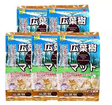 Набор из 5 деревянных ковриков SANKO (Размер 7л) коричневый