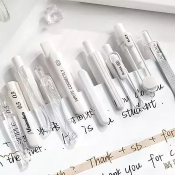 Набор из 5 гелевых ручек Simplicity Fashion, однотонные, милые, быстросохнущие, нейтральные ручки, прекрасные канцелярские принадлежности для школьников и студентов A2