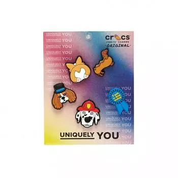 Набор из 5 наборов CROCS National Dog Day 10012198 FREE999