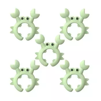 Набор из 5 разноцветных силиконовых подставок для ложек, термостойкая кухонная подставка для лопаток, многоцелевые органайзеры для кухонных принадлежностей