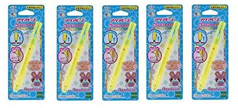 Набор из 5 ручек Aqua Beads с ручкой W Aqua Beads Pen Epoch Co., Ltd.