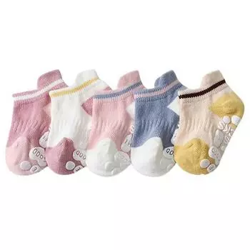 Набор из 5 сетчатых носков Joy Multi Infant Pastel Line, корейские товары для детей