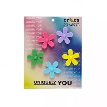 Набор из 5 шт. CROCS Flower Gibbitz 10011431 FREE 999