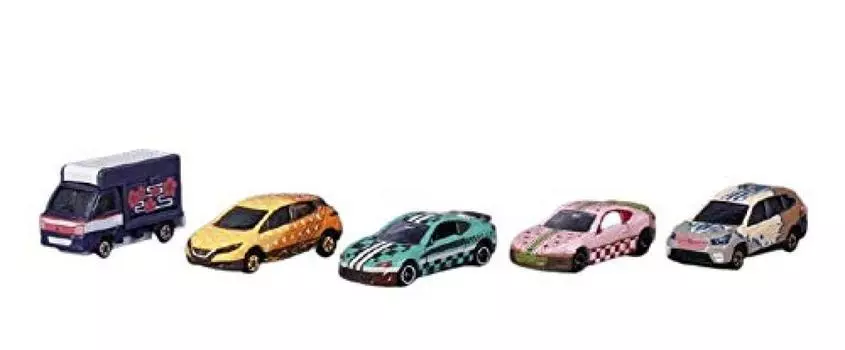 Набор из 5 типов Demon Kimetsu no Yaiba Tomica Танджиро Иноске Незуко Зенцу Канао Убийца, том 1