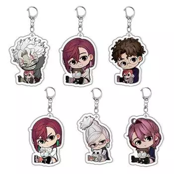 набор из 6 акриловых брелоков Dandadan Ayase Momo Ken Takakura turbo hag Ayase Hoshiko брелок подвеска украшение аниме персонаж милый Товары реквизит