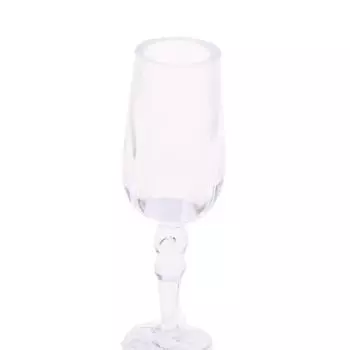 Набор из 6 чашек, бокал для сока, бокал для красного вина для кукольного дома, кухни 6pcs