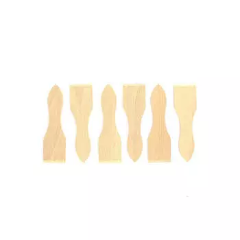 Набор из 6 деревянных шпателей-раклет FSC Fackelmann ref. 8641550