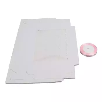 Набор из 6 контейнеров для кексов с 12 отверстиями, картонная коробка для переноски кондитерских изделий с прозрачным окном