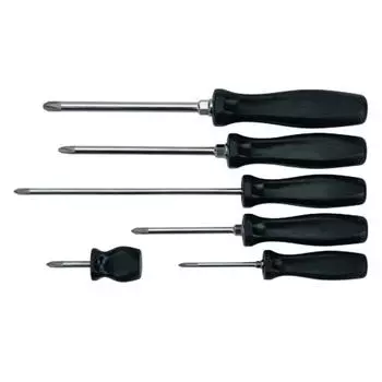 НАБОР ИЗ 6 ОТВЕРТОК Набор отверток Phillips 6 предметов PHILLIPS® (100П-6ПД) JHW100P-6PD