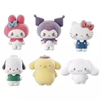 набор из 6 персонажей Sanrio Персонажи Друзья Кукла Моя Мелодия Куроми Hello Kitty Почакко Помпомпурин Булочка с корицей [Разные типы] 1, 2, 3, 4, 6, 8,