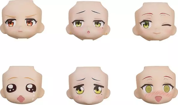 Набор из 6 предметов «Nendoroid Mood More Face Swap» от Bocchi!