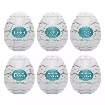 Набор из 6 предметов TENGA EGG Egg Wavy II