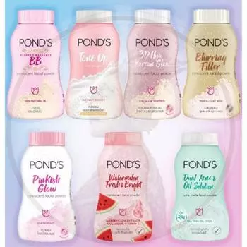 Набор из 6 пудр BB Powder от Thailand Pond s BB Powder Magic Powder Loose Powder, 3.3D Korean Glow 6 шт., 6 шт.