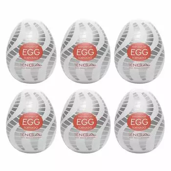 Набор из 6 яиц TENGA EGG «Торнадо»