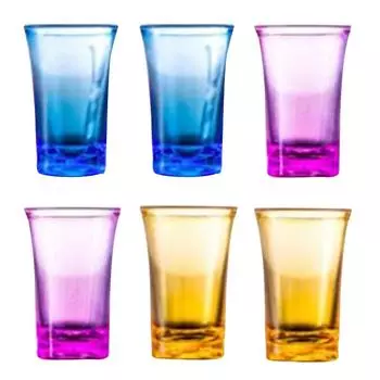 Набор из 6 рюмок, барных стаканов, стаканов для водки, подарок для вечеринки, инструмент для питья