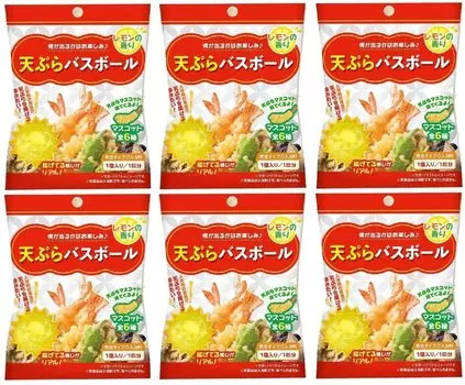 Набор из 6 шариков для ванны «Темпура» с солью для ванны и талисманом. С нетерпением ждем, что получится.