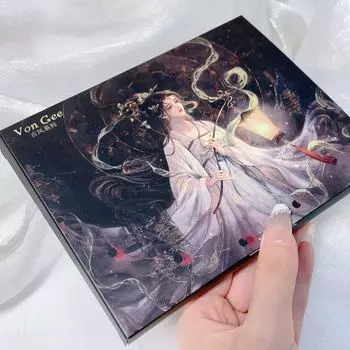 Набор из 6 штук в китайском стиле для губной помады, не выцветает, матовый, матовый, бархатный, набор помад