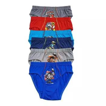 Набор из 6 трусов-комбинаций с узором для мальчиков Tutku Underwear