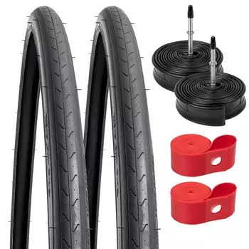 Набор из 700 25C 700x25C велосипедная камера Presta Valve 60 мм ободная лента покрышка покрышка 700 велосипедная покрышка 700 шоссейная покрышка 700 кроссовая покрышка 700 700C покрышка