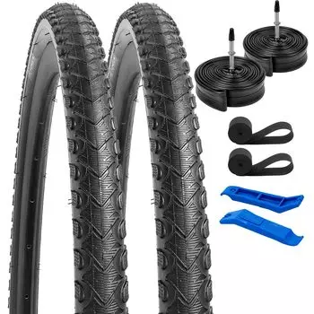 Набор из 700 40c Presta valve 700x40c велосипедные шины камеры ободная лента шины шины велосипедные шины шоссейные шины горные шины 700c шины 2, шины,