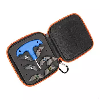 Набор из 7 грузов для гольф-клюшек Driver Fairway Wood, грузовой винт, размеры с местом для хранения