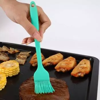 Набор из 7 предметов для выпечки, венчики для взбивания яиц с силиконовой ручкой, нескользящая конструкция, легко чистить, принадлежности для выпечки, для приготовления пищи, перемешивания и взбивания чёрный