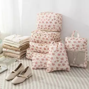 Набор из 7 предметов, дорожная сумка для хранения, уличная сумка для сортировки одежды, сумка-органайзер Cherry