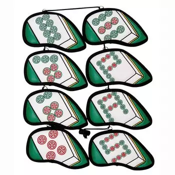 Набор из 8 чехлов для головы Linkx Mahjong Tsutsuko (Булавки) (#5-9,П,А,С)