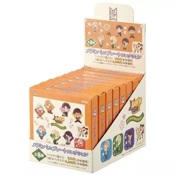 Набор из 8 мини-тарелок из меламина Skater TinyTAN SET1045-A