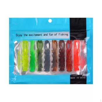 Набор из 8 рыболовных приманок, искусственные приманки, имитация мягких снастей, для