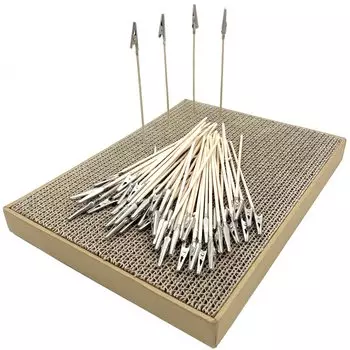 Набор из пластиковой основы для рисования и стержней для рисования 33 x 24 x 3 см. Пластиковая основа для рисования. Фигурка. Аэрограф. Инструмент для рисования для хобби. Стержни для рисования. 1 картина. (30 +