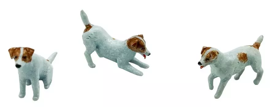 Набор из смолы для модели джек-рассел-терьера Chino 1/35 CMW-004