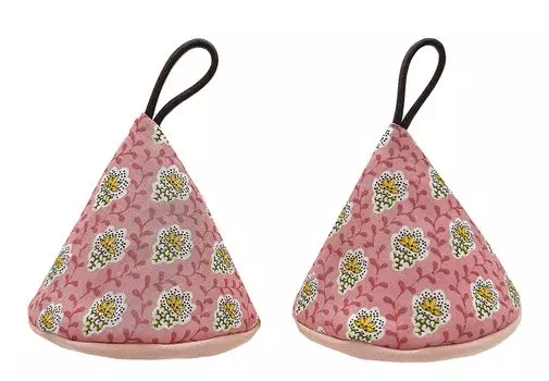 Набор из трех кастрюль Miwaki, двухручных, для левой и правой руки, изготовленных из материала tk01 PK, 2, устойчивых, варежки, ручка, крышка, кастрюля, крючок, розовый