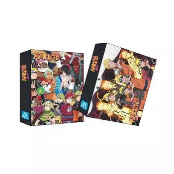 Набор карточек Naruto LOMO из 30 популярных аниме, множество типов, манга, хранение, памятная открытка, игрушки, украшения, товары Moe, товары на день рождения, подарок