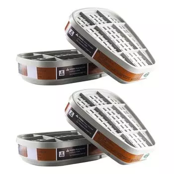 Набор картриджных фильтров Joliann 6001cn для 6800 6200 7502 газовая защита лица 4 шт.