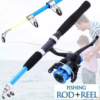 Набор катушек для спиннинговой удочки, удочка 1,2–1,5 м, 8 BB, катушка для спиннинга, подлёдная рыбалка 1.2m with Reel