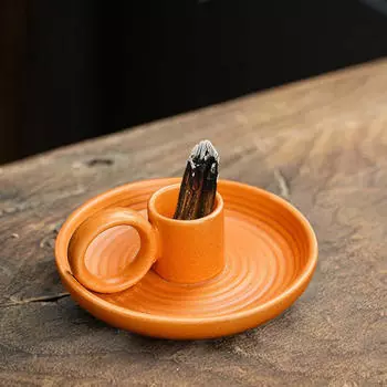 Набор керамических подставок для благовоний для декора дома и офиса Blue