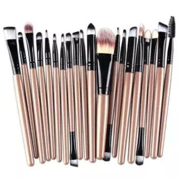 Набор кистей для макияжа Beauty 20 Eyeshadow Foundation Tool Super Soft Manje Fiber Full-80