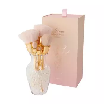 Набор кистей для макияжа Francfranc ABS Rossa, прозрачный