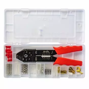 Набор клеммных инструментов Amon. Плоскогубцы и набор клемм для электромонтажных работ 3362 и