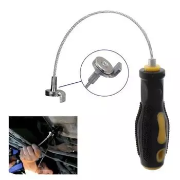 Набор ключей для сливной пробки масляного поддона с инструментом для разборки поддона, ключ для снятия поддона, аксессуары для снятия поддона чёрный