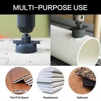 Набор кольцевых пил 8/11/16 шт. в кейсе, набор сверл с оправками и шестигранным ключом для мягкой древесины, фанеры, гипсокартона, ПВХ