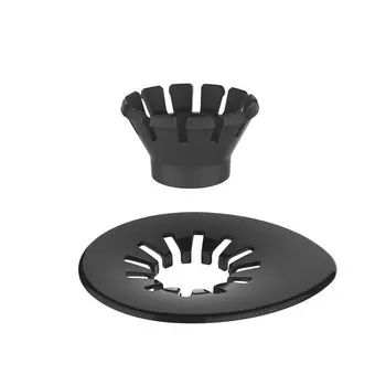 Набор колец для капельницы HARIO SUIREN, черный, для чашек, для кофе, основа для капельницы, спиральное ребро 1-4 VDSU-RST-B чёрный