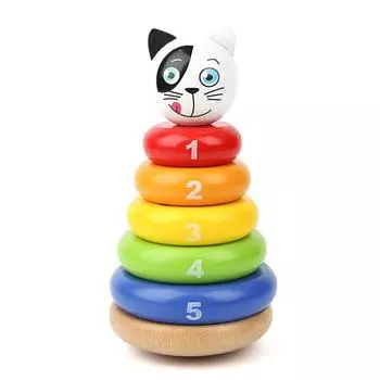 Набор колец Topbright Cat Rainbow, разноцветные, 1 шт., корейские товары для детей