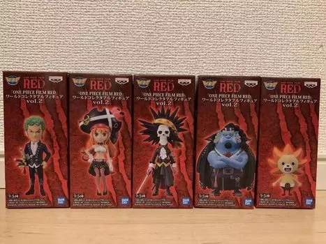 Набор коллекционных фигурок One Piece PIECE FILM World ONE RED том 2 [5 (полный полный)]